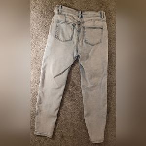 High Waisted Slim Pants